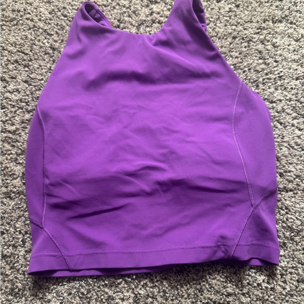Purple Sleeveless Top